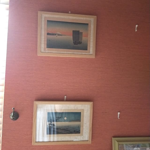 ベッド周り/主人が好きなこと/版画絵のある暮らし/絵画のある暮らしのインテリア実例 - 2024-08-11 12:21:50