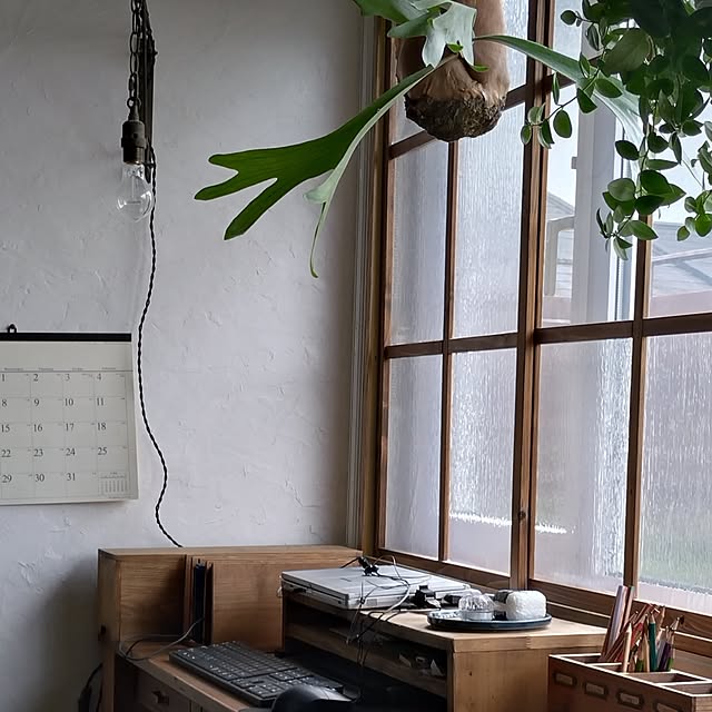 机/いいね、フォローありがとうございます！/レトロ/丁寧な暮らしがしたい/手作り家具...などのインテリア実例 - 2025-04-18 10:52:08