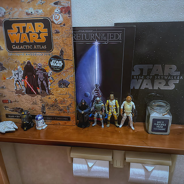 バス/トイレ/STAR WARS/フィギュアのインテリア実例 - 2023-10-22 21:36:25