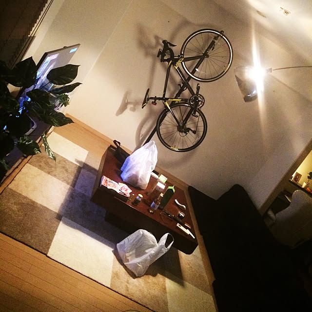 リビング/自転車/観葉植物のインテリア実例 - 2016-11-27 23:14:07