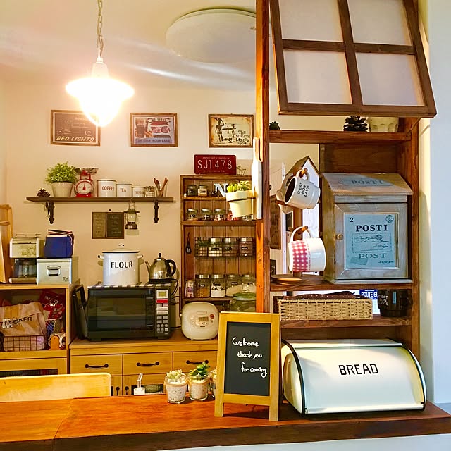 キッチン/salut !/100均/seria/DIY棚のインテリア実例 - 2016-02-11 17:59:25
