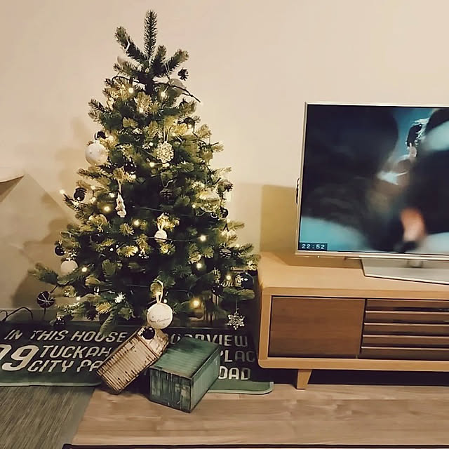 部屋全体/クリスマスツリー/クリスマス/クリスマスオーナメントのインテリア実例 - 2022-11-28 00:03:22