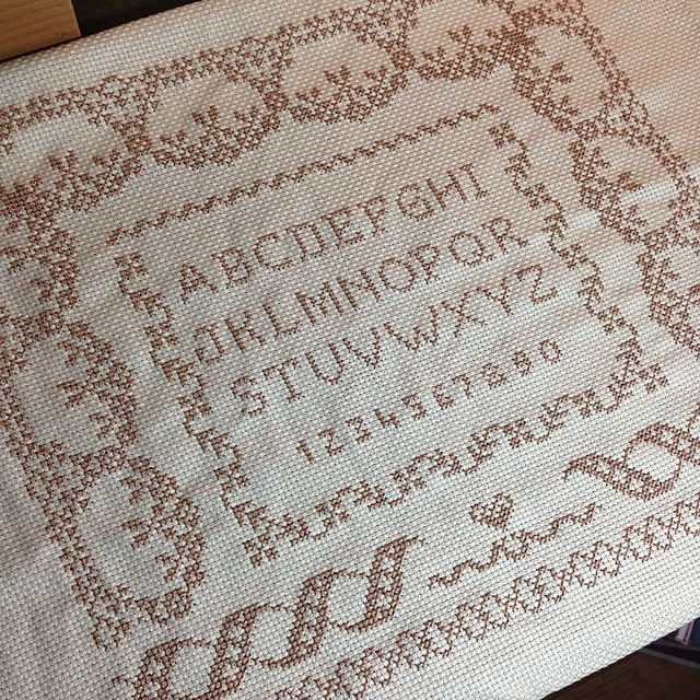 バス/トイレ/ハンドメイド/クロスステッチ刺繍/クロスステッチのインテリア実例 - 2015-11-03 22:19:04