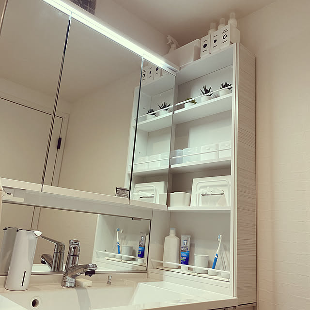 IKEA/ホワイトインテリア/無印良品/バス/トイレのインテリア実例 - 2021-02-04 22:14:37