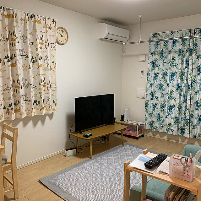 ニトリ/一人暮らし/部屋全体のインテリア実例 - 2021-04-17 22:28:33