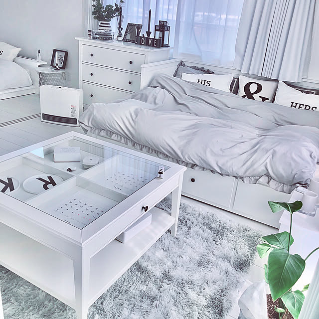 白 ヘムネス 厚い IKEA ベッドHEMMES 白 ヘムネス 厚い IKEA ベッドHEMMES