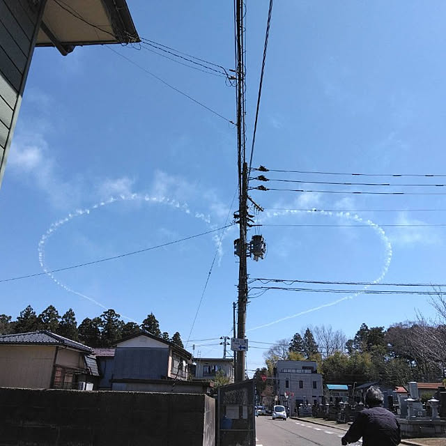 玄関/入り口/ブルーインパルス/イベント/男前/桜...などのインテリア実例 - 2022-04-10 13:04:54
