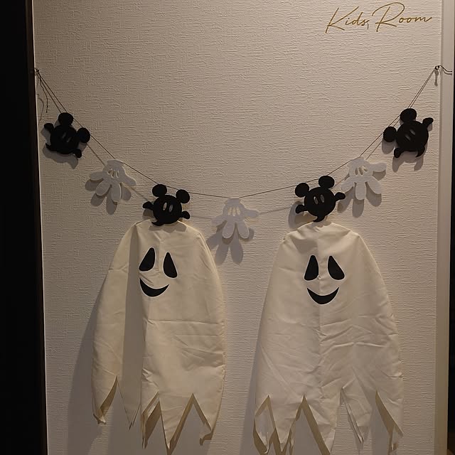 壁/天井/ハロウィン/子供部屋/イベント参加/雑貨...などのインテリア実例 - 2024-10-14 20:04:08