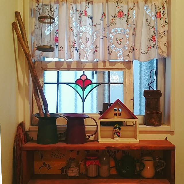 玄関/入り口/アンティーク/70's/ハンドメイド/handmade...などのインテリア実例 - 2015-10-14 14:34:46