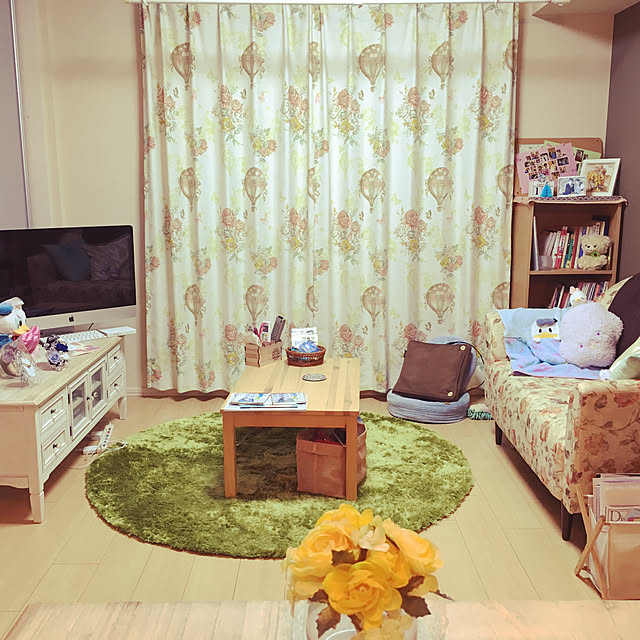 部屋全体/ナチュラル/カフェ風/ホワイトインテリア/ソファのインテリア実例 - 2017-11-28 12:07:41