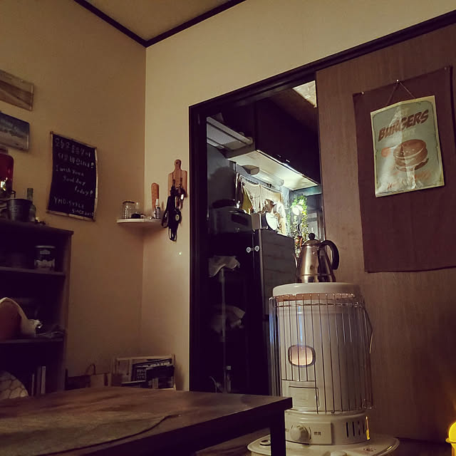 部屋全体/一人暮らし/カフェ風/ダイソー/リノベーション...などのインテリア実例 - 2022-12-14 21:03:25