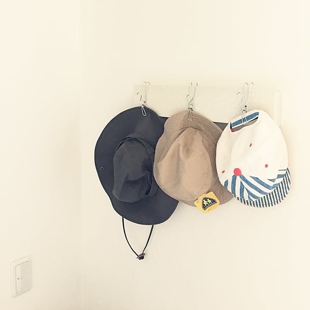玄関/入り口/壁に付けられる家具/建売住宅/無印良品/シンプルな暮らし...などのインテリア実例 - 2017-06-18 11:45:39