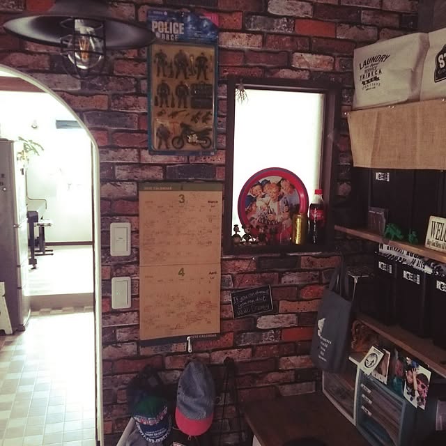 棚/壁紙屋本舗/NO GREEN NO LIFE/新築/パントリー...などのインテリア実例 - 2016-04-21 11:25:40