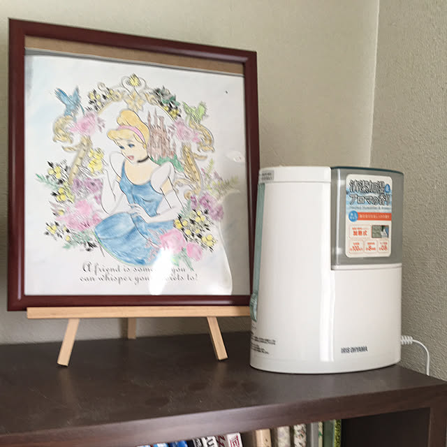 BURIのアイリスオーヤマ(IRIS OHYAMA)-アイリスオーヤマ 加熱式加湿器 タンク容量1ℓ グリーン アロマトレー付き SHM-120D-Gの家具・インテリア写真