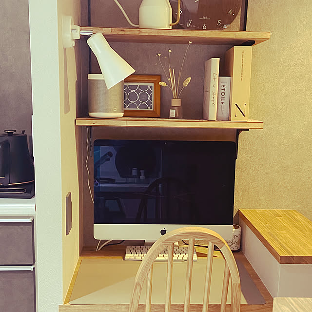 ハイバックチェア/ワークスペース/小物収納/グレーインテリア/いいねとフォローありがとうございます...などのインテリア実例 - 2023-04-28 00:03:46