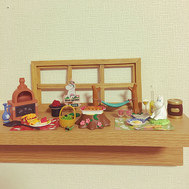 棚/リーメントムーミン/リーメント♡/雑貨のインテリア実例 - 2018-08-28 00:07:02