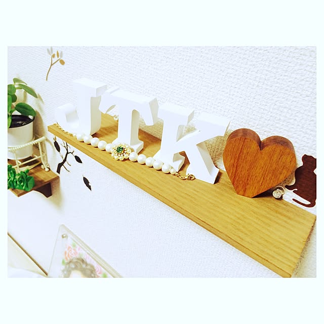 壁/天井/ダイソー/セリア/賃貸/植物...などのインテリア実例 - 2015-03-31 19:23:28