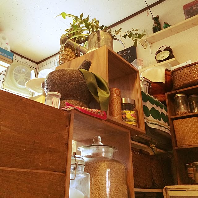 キッチン/DIY/リメイク/手作り/アジアカフェ...などのインテリア実例 - 2016-06-07 07:54:50