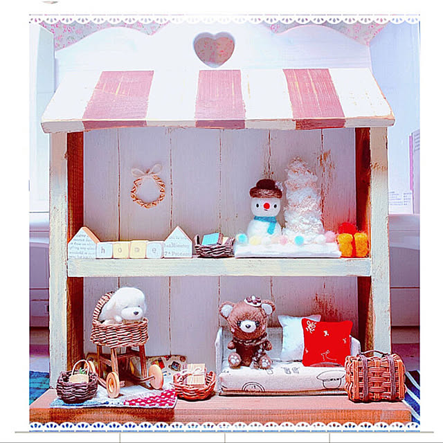 miho.okuちゃんのエコクラフト/marimariちゃんの作品❤️/クリスマス/お気に入り/ハンドメイドのある暮らし...などのインテリア実例 - 2020-11-16 22:37:19