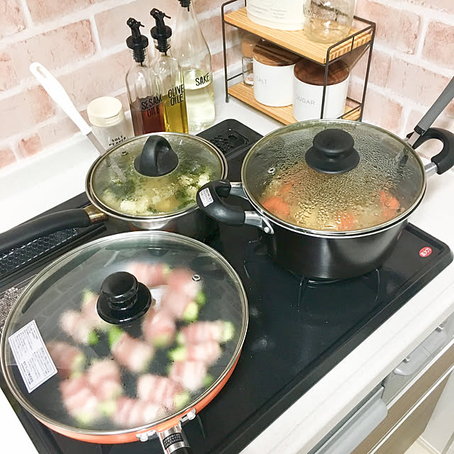 キッチン/IKEA/salut!/セリア/100均...などのインテリア実例 - 2018-10-21 08:24:06