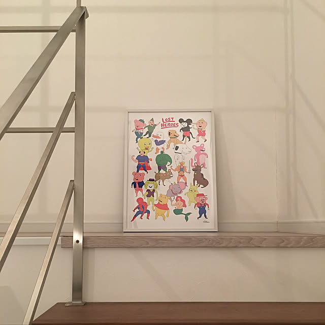 壁/天井/アートのある部屋のインテリア実例 - 2018-09-15 12:24:09