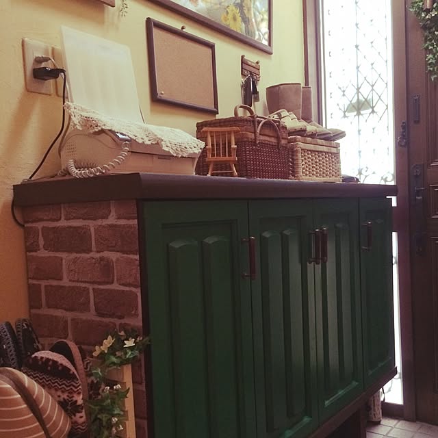 机/DIY/セリア/フェイクグリーン/雑貨のインテリア実例 - 2016-10-09 12:40:24