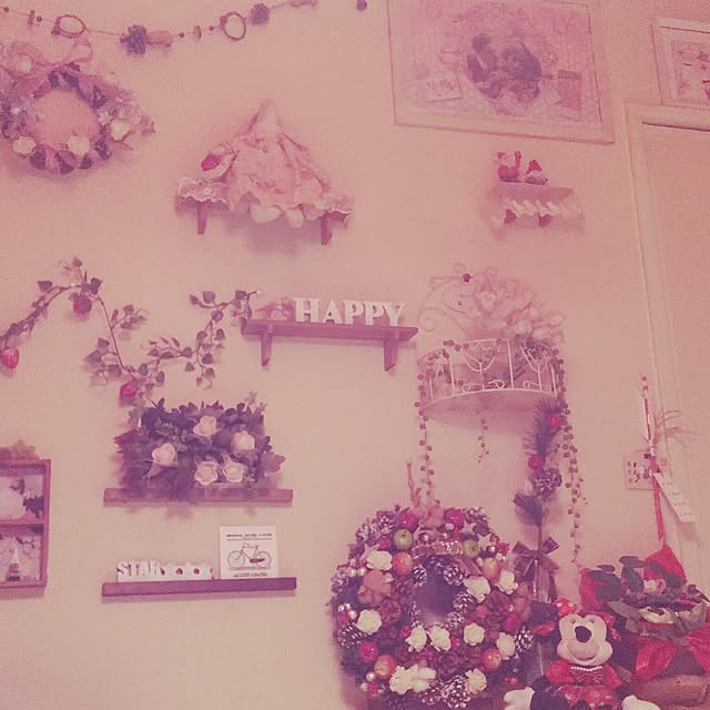 壁/天井/ハンドメイド/ディズニー♡のインテリア実例 - 2017-02-28 15:58:12