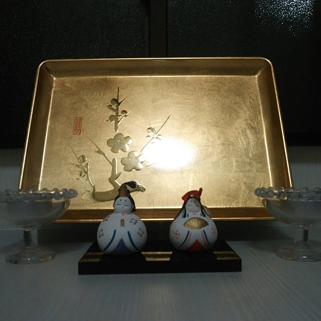 玄関/入り口/ひな祭り/セリアのインテリア実例 - 2017-02-19 18:47:43