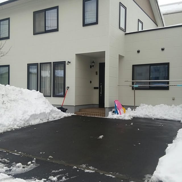 部屋全体/大雪注意報発令中/雪掻き( ；∀；)/のんびりまったり♪/インテリアじゃなくてゴメンなさい！...などのインテリア実例 - 2015-03-02 15:40:35