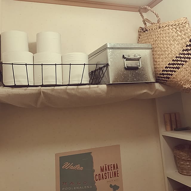 バス/トイレ/トイレの棚/雑貨/一人暮らし/無印良品...などのインテリア実例 - 2017-03-15 22:04:47