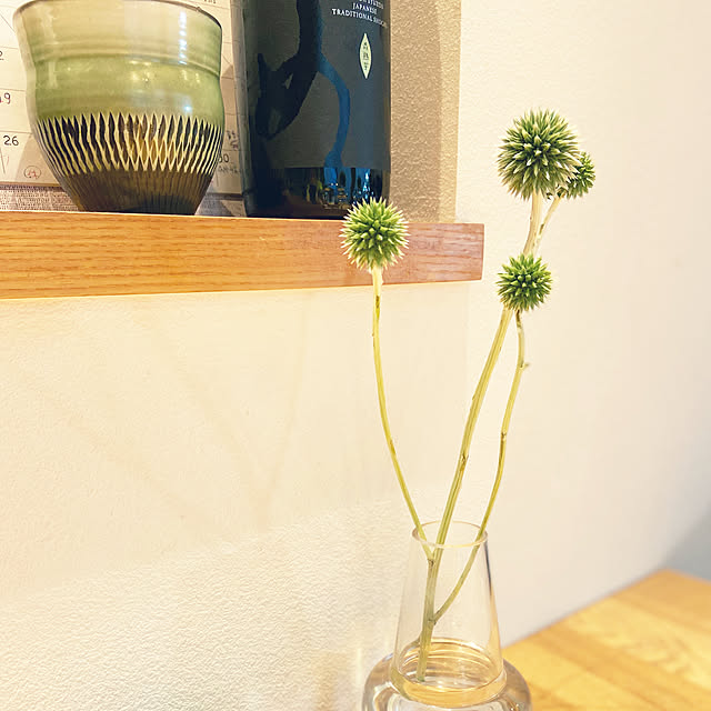 室内グリーン/ダイニング/陶器/花瓶のお花/キッチンのインテリア実例 - 2021-07-10 09:18:29
