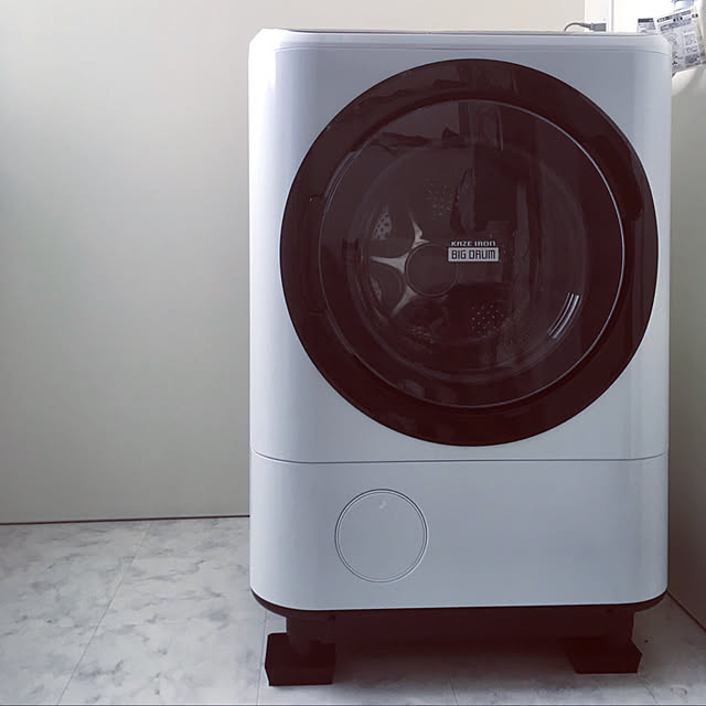 バス/トイレ/無印良品/真っ白なお家/日立ビッグドラム/日立洗濯機...などのインテリア実例 - 2018-04-11 16:15:49