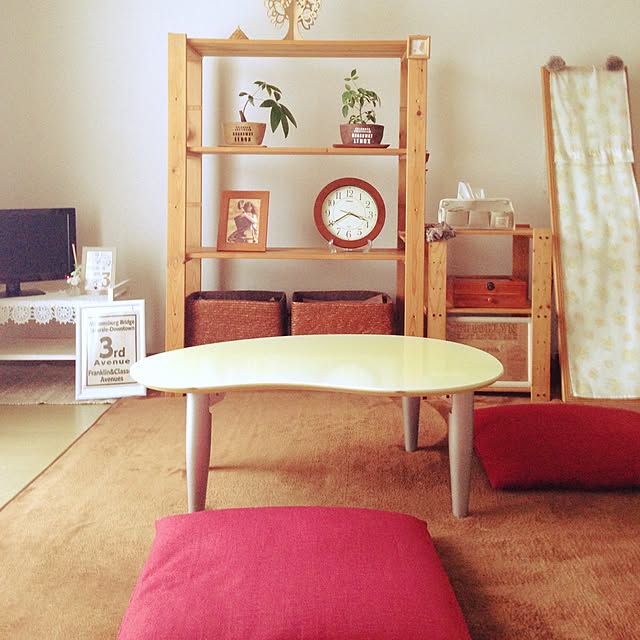 部屋全体/3COINS/セリア/観葉植物/salut!...などのインテリア実例 - 2016-01-10 15:41:10