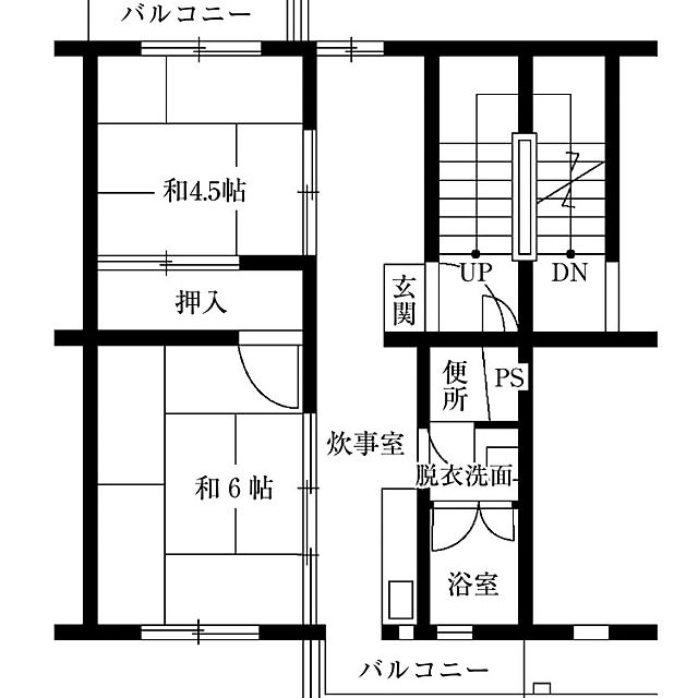 部屋全体/団地/賃貸/団地の間取り/間取り図のインテリア実例 - 2021-03-21 09:00:45