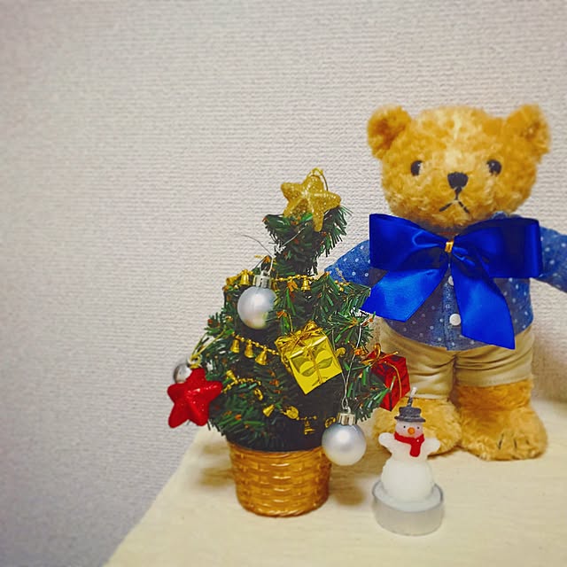 クリスマスツリー/キャンドル/ナチュラルキッチン/棚のインテリア実例 - 2015-11-01 03:47:55