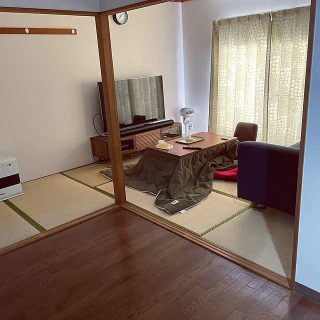 Yujirouの-テレビ台 テレビボード 150 北欧 ナチュラル 西海岸 ヴィンテージ 木製 収納 日本製 完成品 おしゃれ Rekit 送料無料 【開梱設置付】の家具・インテリア写真