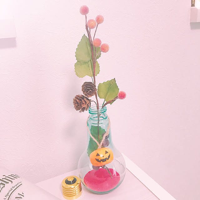棚/ハロウィン/初投稿/雑貨/ハンドメイドのインテリア実例 - 2018-09-22 01:07:47