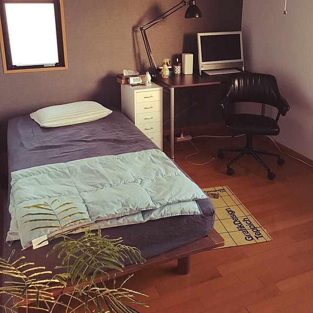 ベッド周り/IKEA/無印良品のインテリア実例 - 2018-07-31 05:31:14