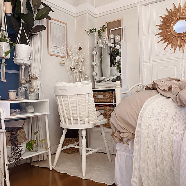 sunburstmirror/サンバーストミラー/ベッド/IKEA/BOHO...などのインテリア実例 - 2020-12-02 21:53:41