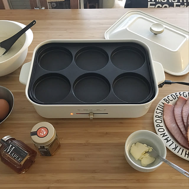 amipamaのBRUNO-BRUNO ブルーノ コンパクトホットプレート用 マルチプレートの家具・インテリア写真