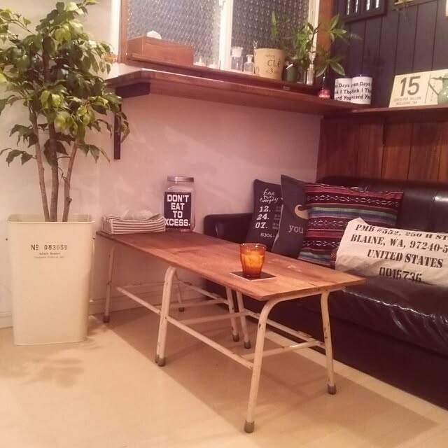 男前ローテーブルのおすすめ商品とおしゃれな実例 | RoomClip 男前ローテーブルのおすすめ商品とおしゃれな実例 | RoomClip