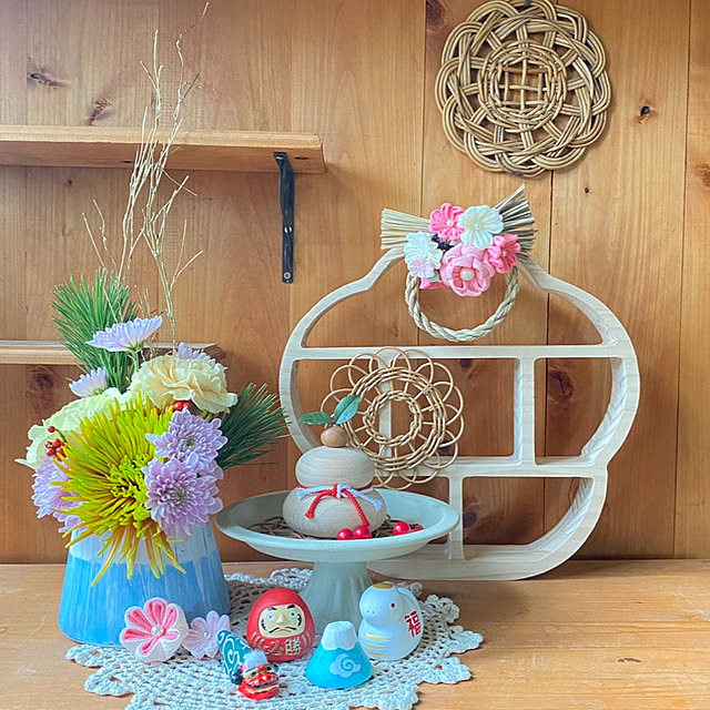 お正月 梅の花のおしゃれなアレンジ・飾り方のインテリア実例 お正月 梅の花のおしゃれなアレンジ・飾り方のインテリア実例
