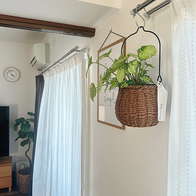 壁/天井/かご・バスケット/無印良品/IKEA/ニトリ...などのインテリア実例 - 2025-04-21 15:57:02