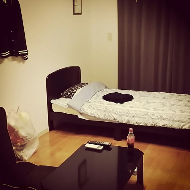 部屋全体/初投稿！よろしくお願いします。/1K 1人暮らし/0からの出発のインテリア実例 - 2016-04-11 23:50:40