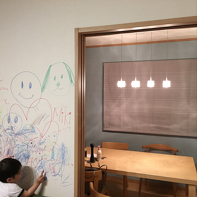 壁/天井/北欧/カフェ風のインテリア実例 - 2018-04-21 22:27:56