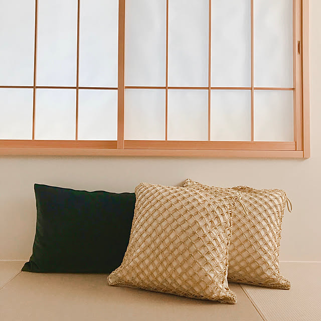 IKEA/模様替え/クッションカバー/和室のインテリア/壁/天井のインテリア実例 - 2023-07-10 13:51:54