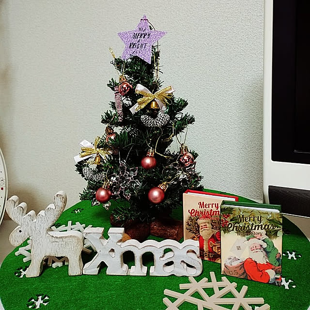リビング/クリスマス/セリアのインテリア実例 - 2022-12-04 08:45:17