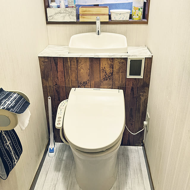 バス/トイレ/100均/DIY/ダイソーのインテリア実例 - 2020-03-01 19:21:58