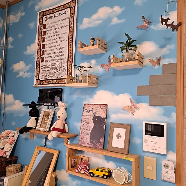 壁/天井/中古一戸建て/コメントお気遣いなく(⁎ᴗ͈ˬᴗ͈⁎)/閲覧、いいね有難うございます♡/カラテア...などのインテリア実例 - 2024-12-15 11:59:26
