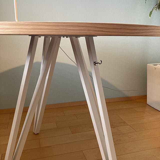 KANADEMONO THE CAFE TABLE / リノリウム White Steel KANADEMONO THE CAFE TABLE / リノリウム White Steel